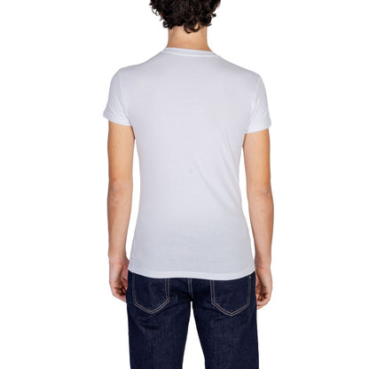 Emporio Armani Underwear White Cotton T-Shirt