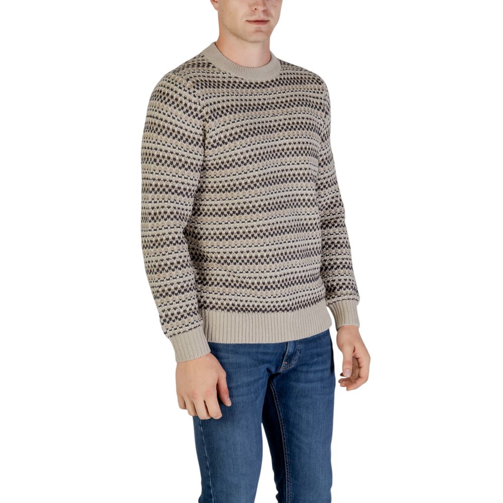 Only & Sons Beige Cotton Sweater