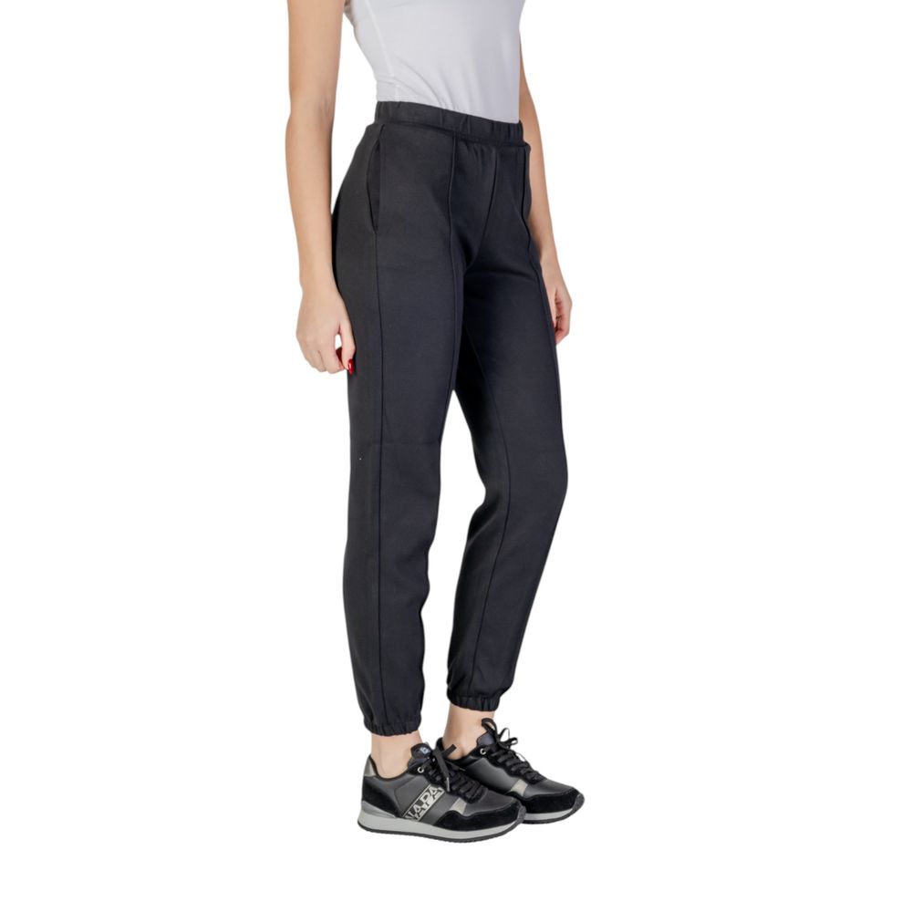 Guess Active Black Polyester Jeans & Pant