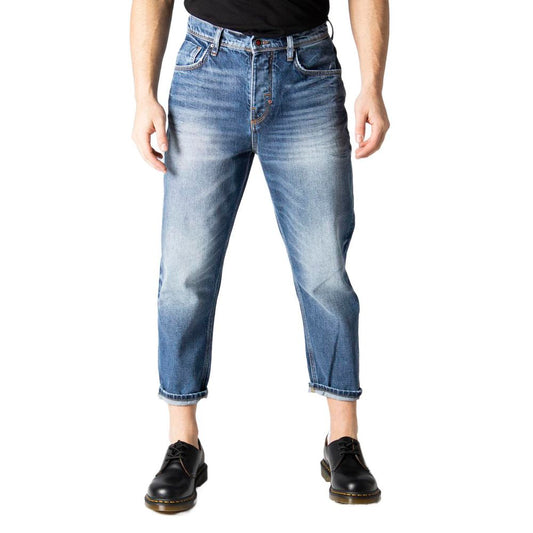 Antony Morato Blue Cotton Jeans & Pant