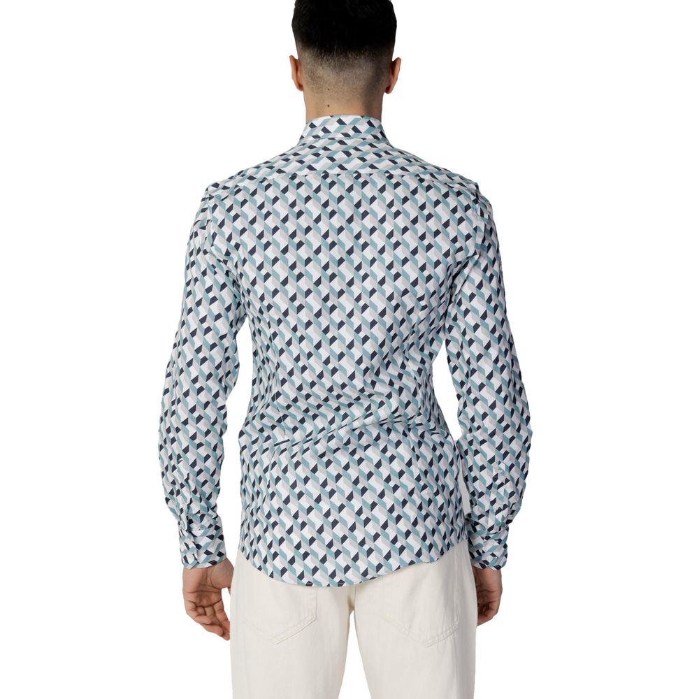 Antony Morato Blue Cotton Shirt