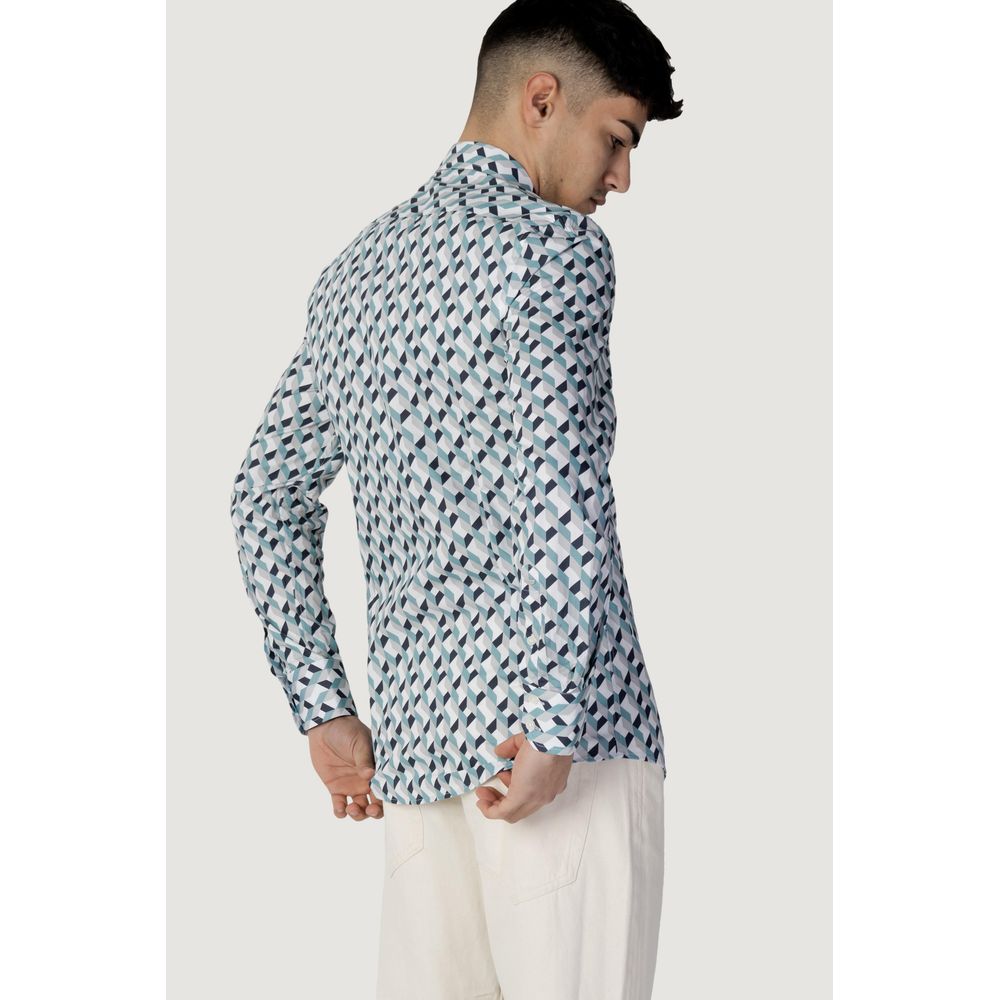 Antony Morato Blue Cotton Shirt