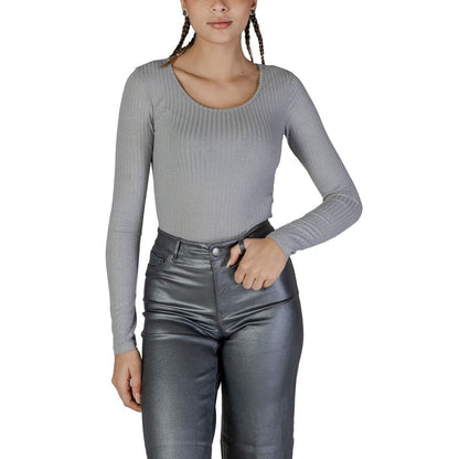 Vero Moda Silver Recycled Polyester Tops & T-Shirt