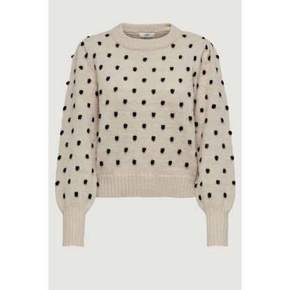 Jacqueline De Yong Beige Polyester Sweater