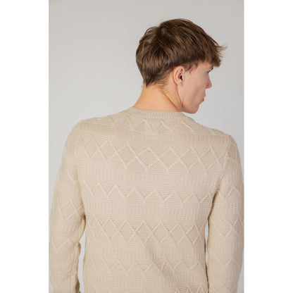 Only & Sons Beige Acrylic Sweater