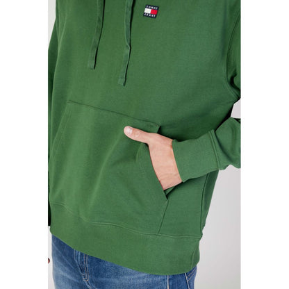 Tommy Hilfiger Jeans Green Cotton Sweater