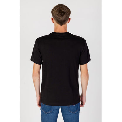 Tommy Hilfiger Jeans Black Cotton T-Shirt