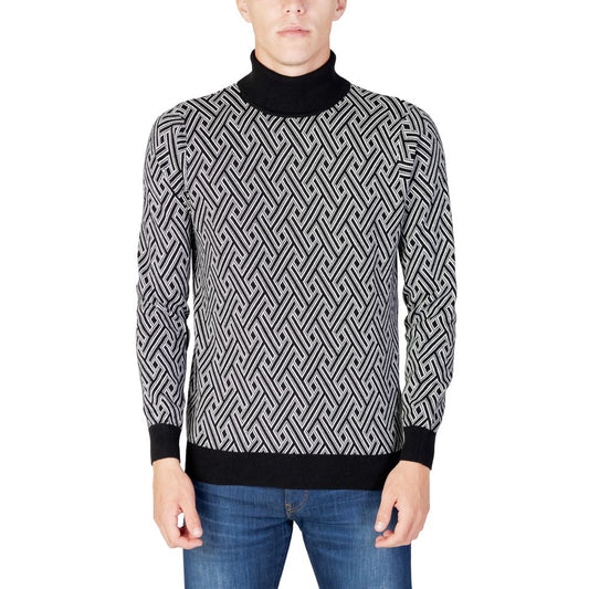 Antony Morato Black Cotton Sweater