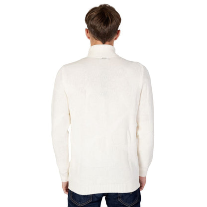 Antony Morato Cream Acrylic Sweater