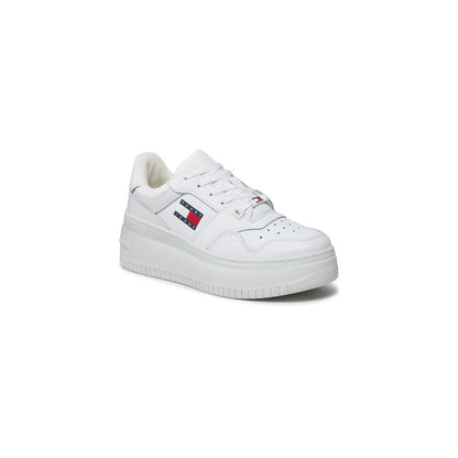 Tommy Hilfiger Jeans White Leather Sneaker