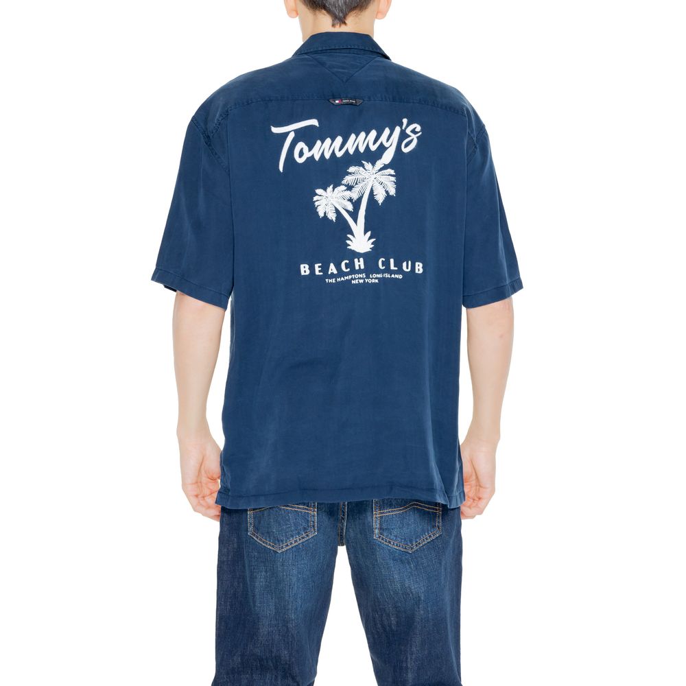 Tommy Hilfiger Jeans Blue Lyocell Shirt