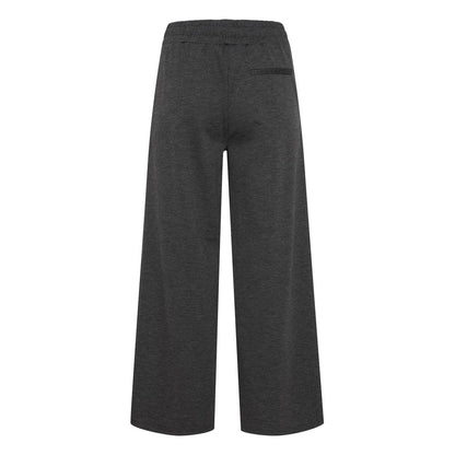 ICHI Gray Recycled Polyester Jeans & Pant