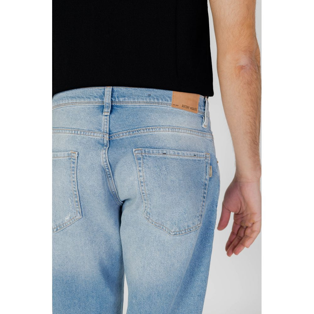 Antony Morato Light Blue Cotton Jeans & Pant