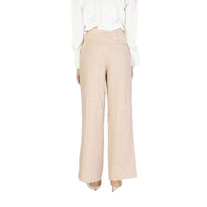 Vero Moda Pink Viscose Jeans & Pant