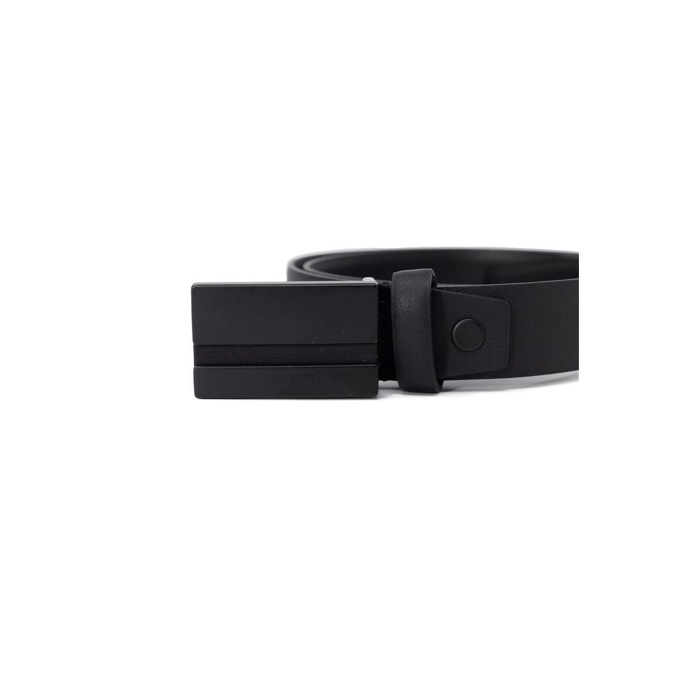 Antony Morato Black Leather Belt