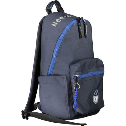 North Sails Blue Polyester Backpack