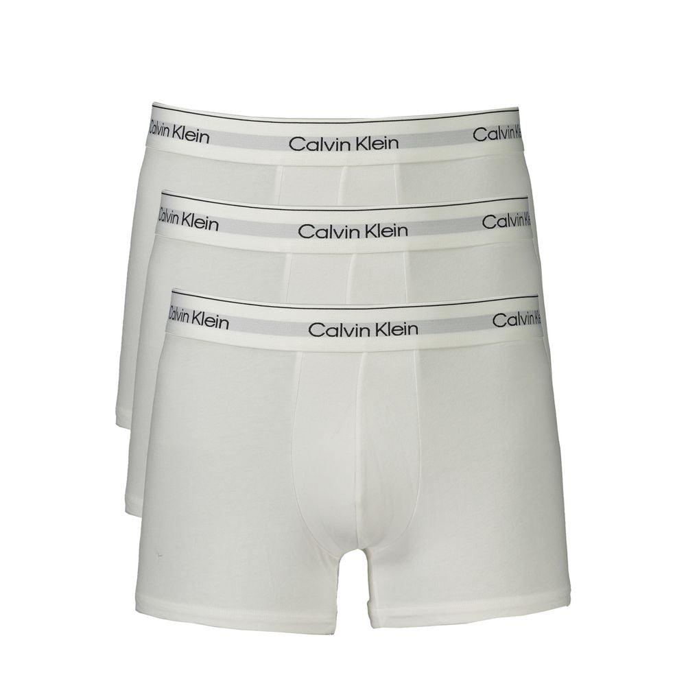 Calvin Klein White Cotton Underwear