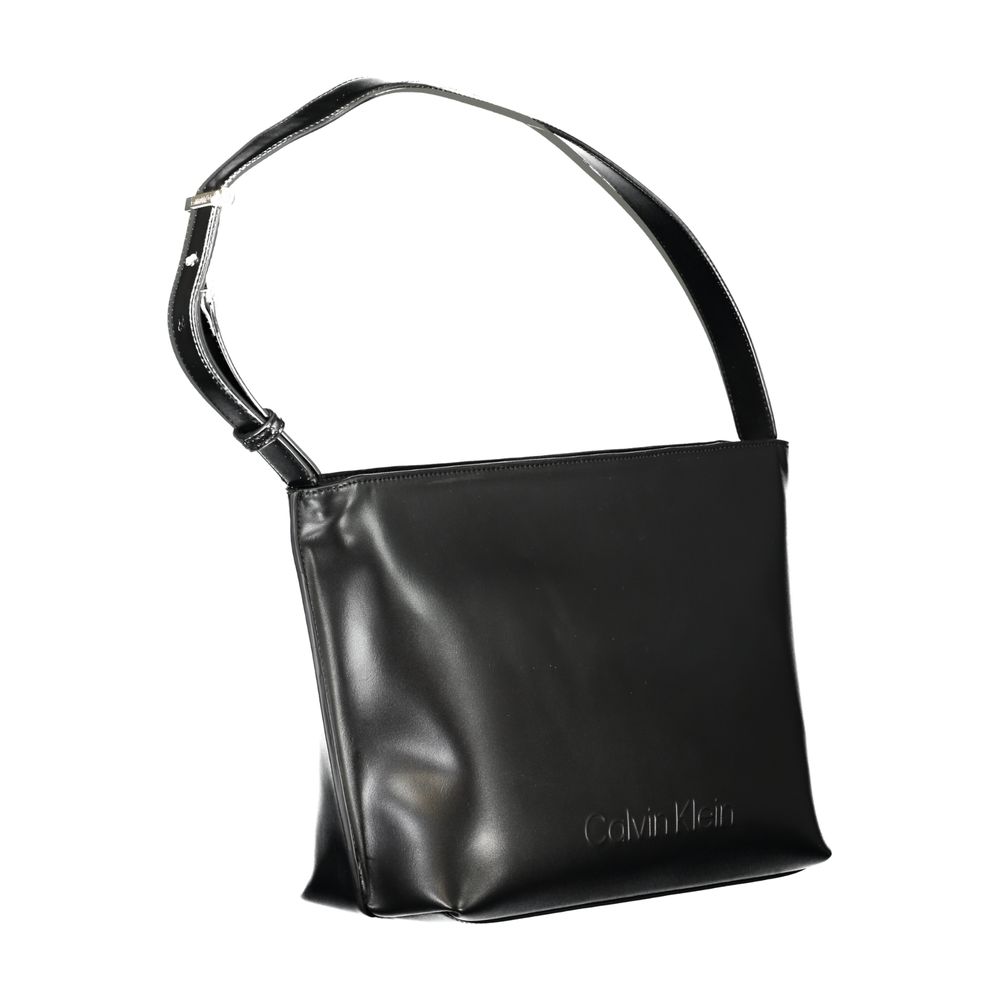 Calvin Klein Black Polyester Handbag