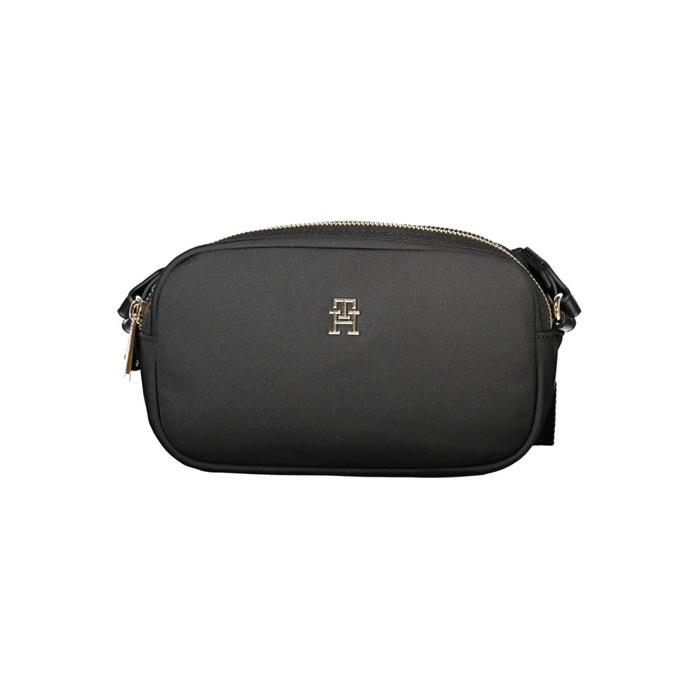 Tommy Hilfiger Black Polyester Handbag