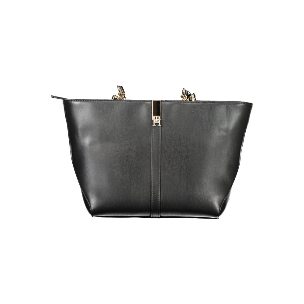 Tommy Hilfiger Black Polyethylene Handbag