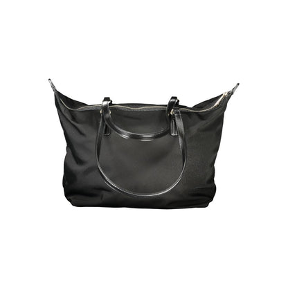 Tommy Hilfiger Black Polyester Handbag