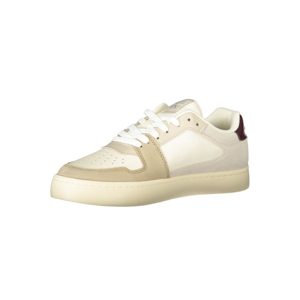 Calvin Klein Beige Polyester Sneaker