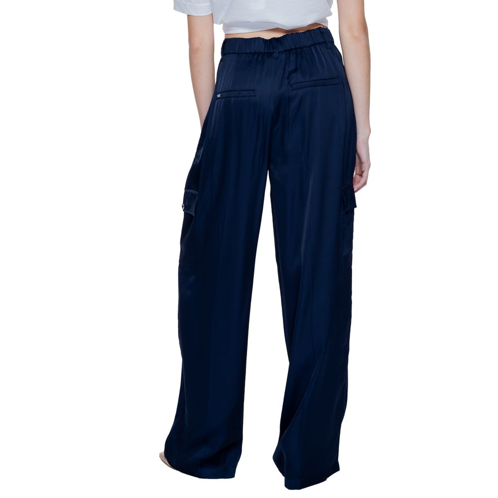 Street One Blue Viscose Jeans & Pant