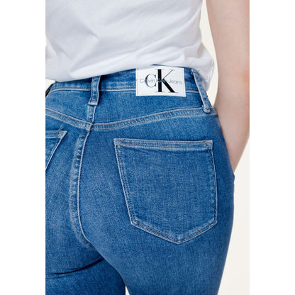 Calvin Klein Jeans Blue Cotton Jeans & Pant