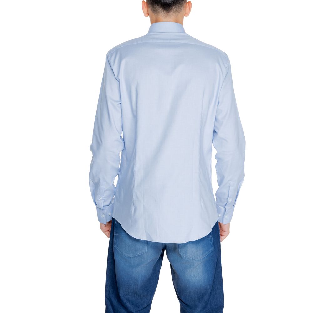 Calvin Klein Blue Cotton Shirt