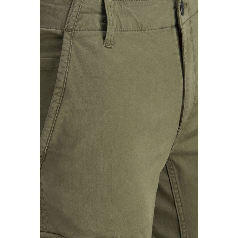 Jack Jones Green Cotton Jeans & Pant