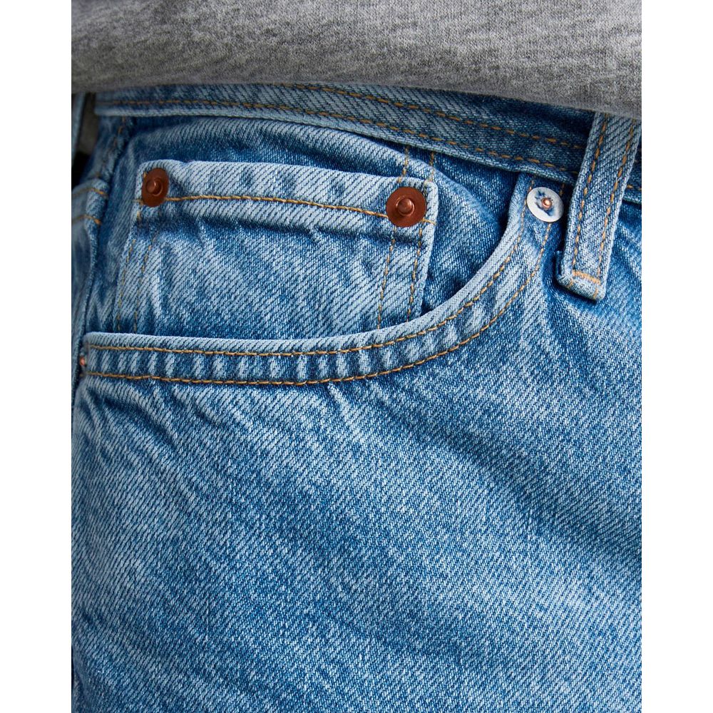 Jack Jones Blue Cotton Jeans & Pant