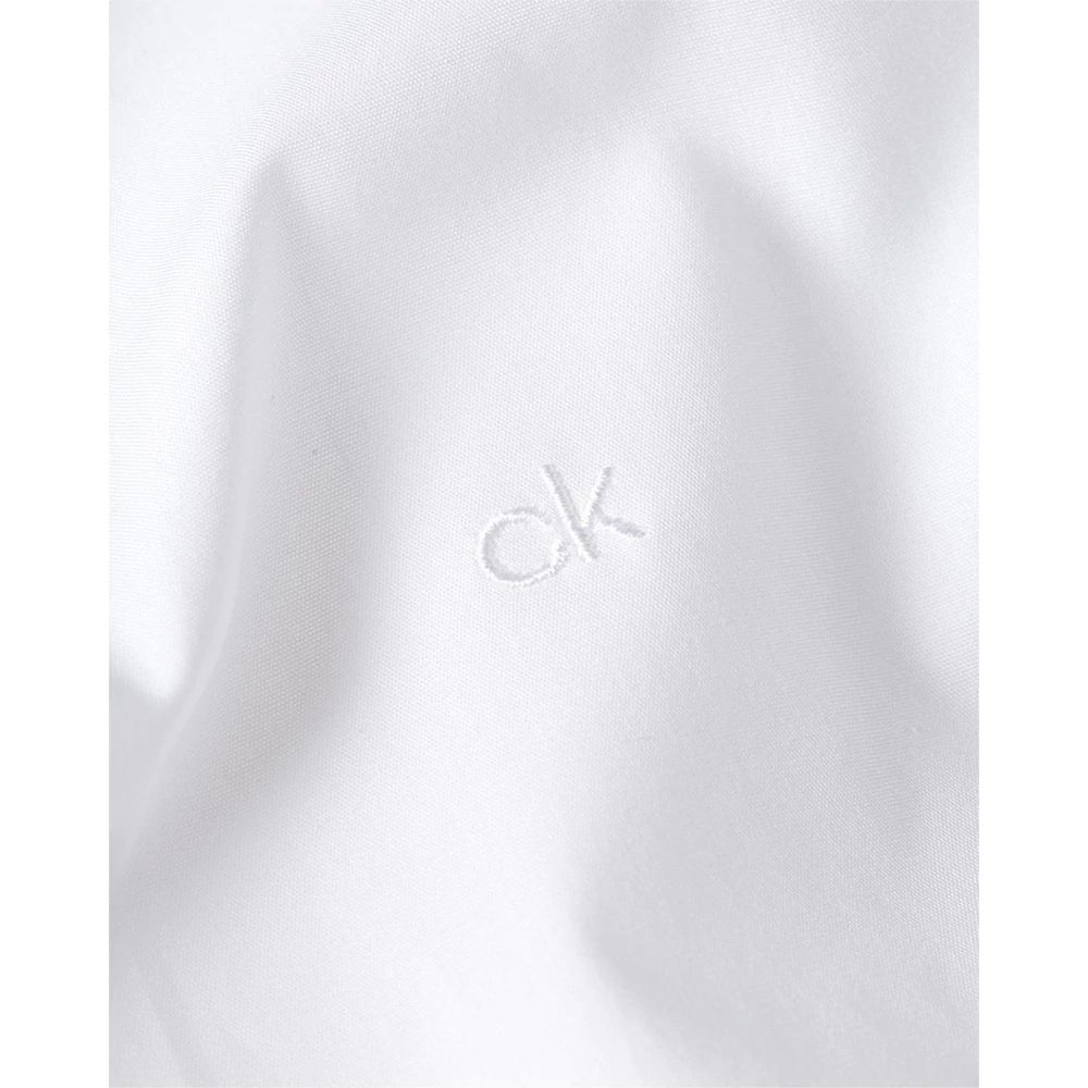 Calvin Klein White Cotton Shirt