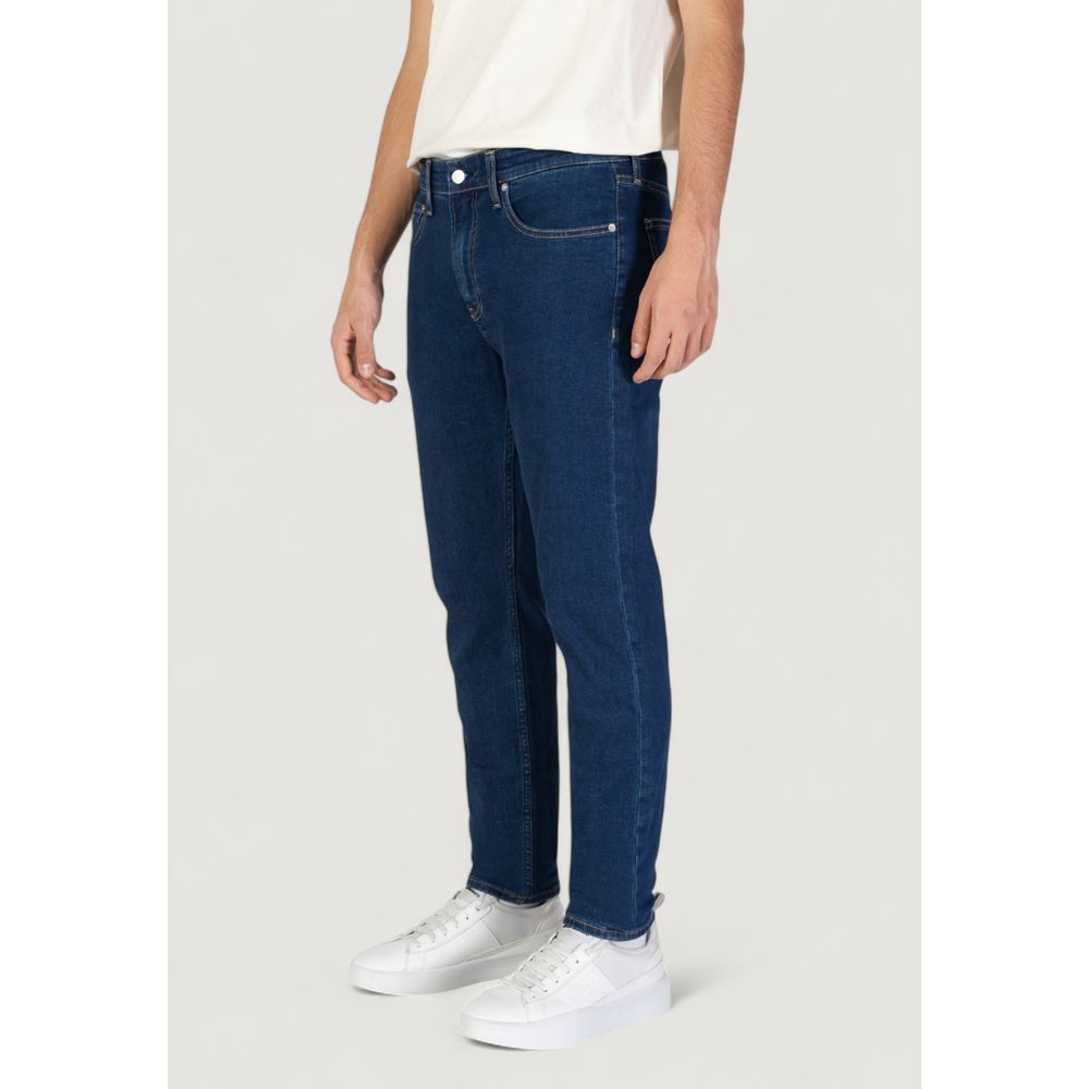 Calvin Klein Jeans Blue Cotton Jeans & Pant