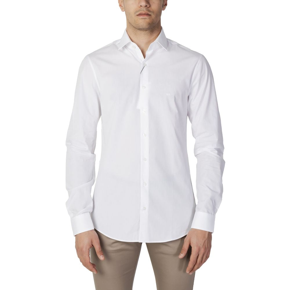 Calvin Klein White Cotton Shirt