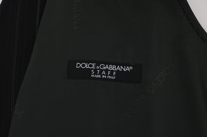 Dolce & Gabbana Elegant Striped Vest Waistcoat Dolce & Gabbana