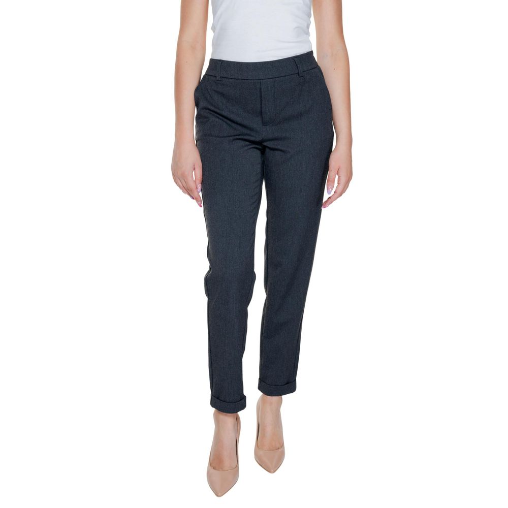 Vero Moda Gray Polyester Jeans & Pant