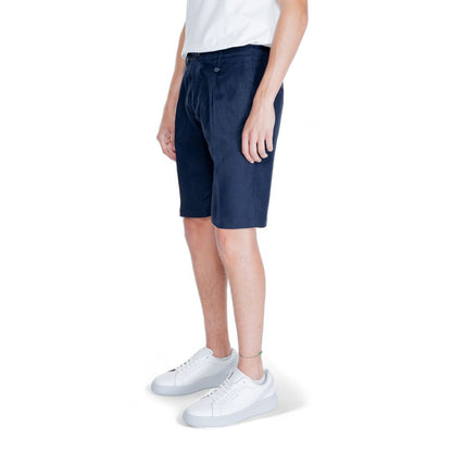 Antony Morato Blue Linen Short