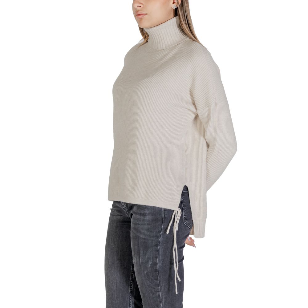 Sandro Ferrone Beige Viscose Sweater