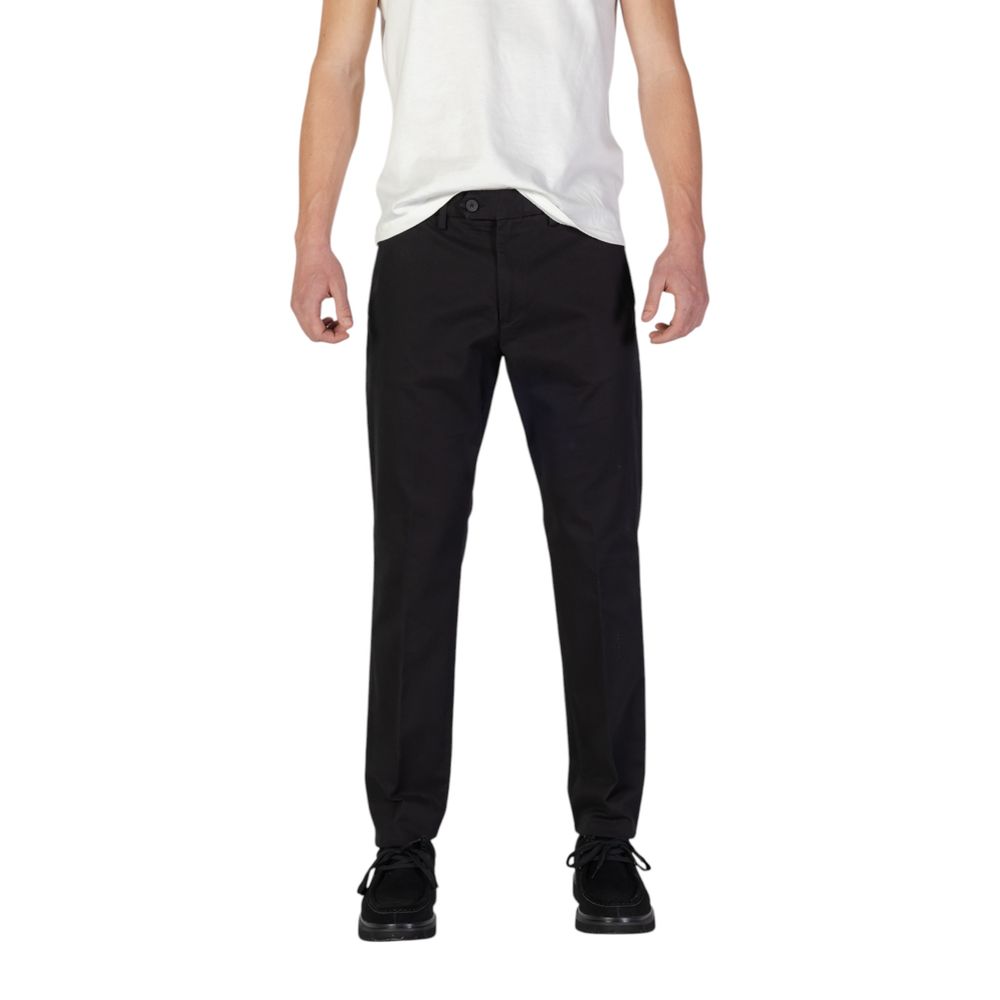 Antony Morato Black Cotton Jeans & Pant