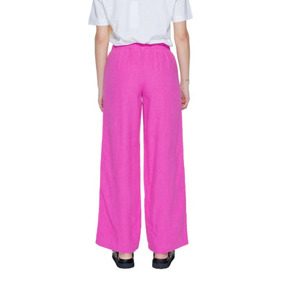 Only Pink Linen Jeans & Pant