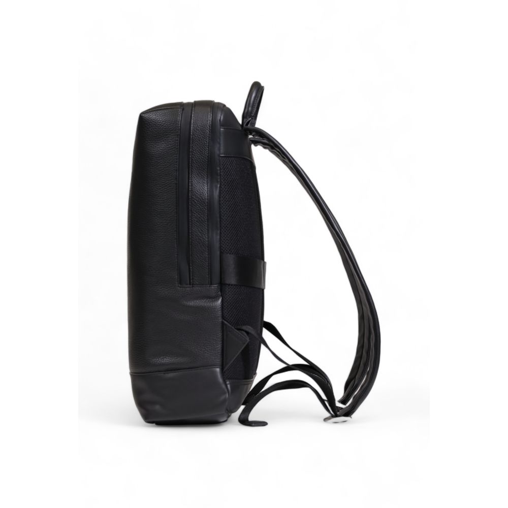 Tommy Hilfiger Black Polyethylene Backpack