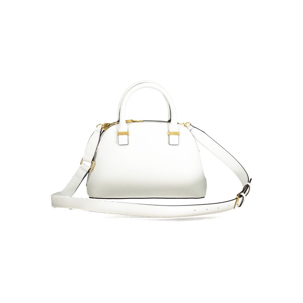 Guess Jeans White Polyethylene Handbag