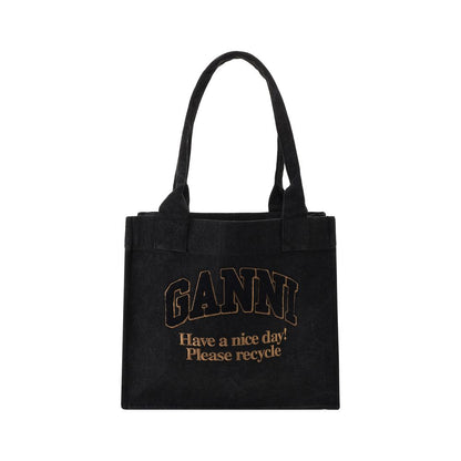 Ganni Easy Large Tote Shoulder Bag