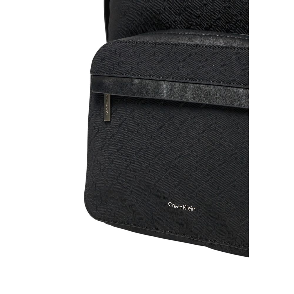 Calvin Klein Black Polyethylene Backpack