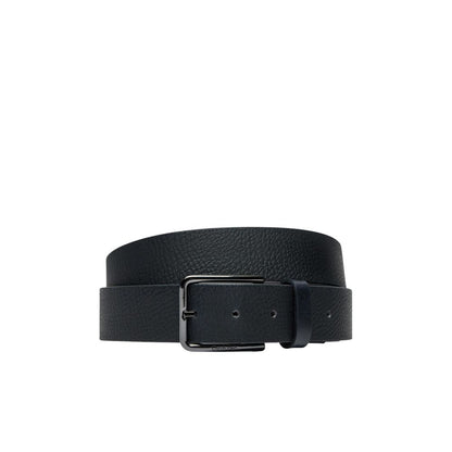 Calvin Klein Blue Leather Belt