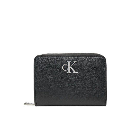 Calvin Klein Black Recycled Polyester Wallet