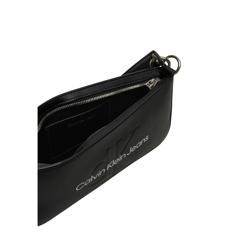 Calvin Klein Jeans Black Polyethylene Handbag