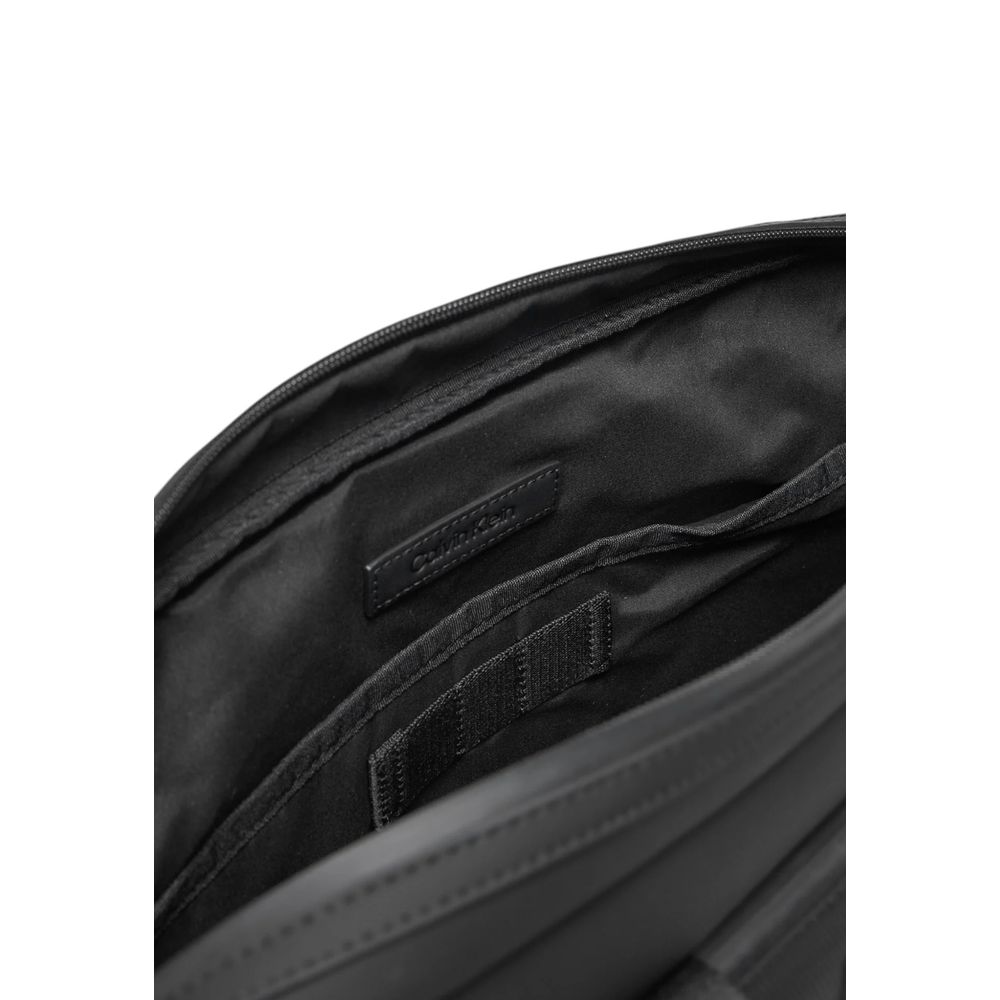 Calvin Klein Black Polyethylene Bag