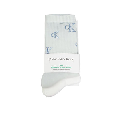 Calvin Klein Blue Cotton Sock