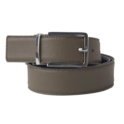 Cavalli Class Brown Leather Di Calfskin Belt